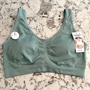 New! Large Jockey Green Bralette.